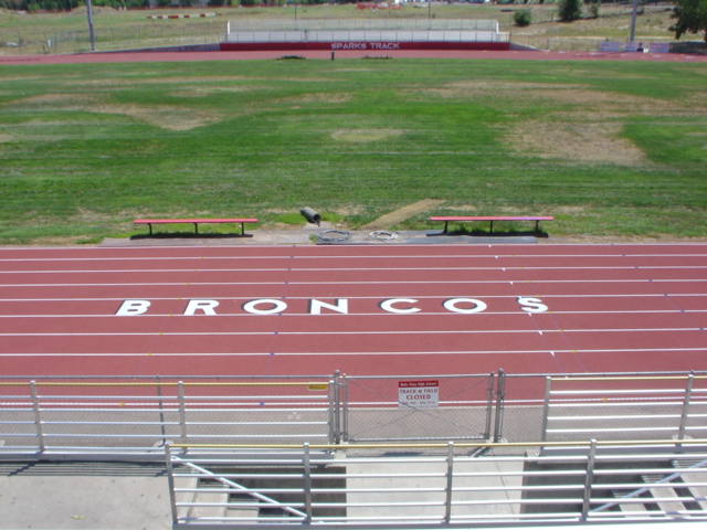2011 BV Track Resurface