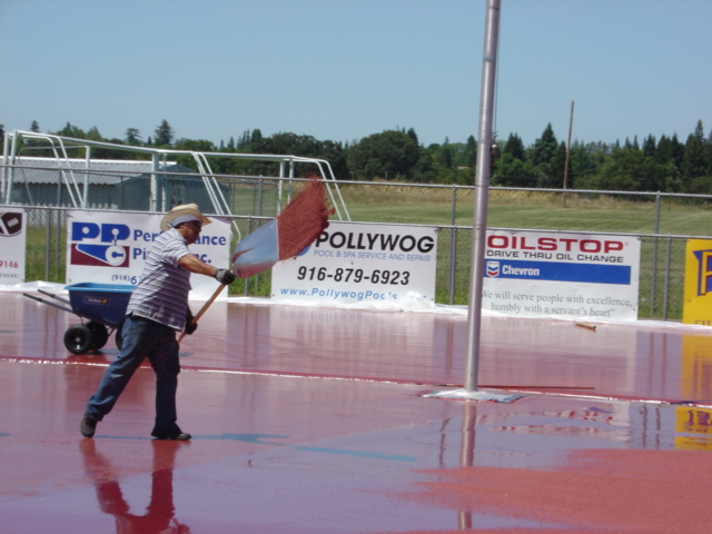2011 BV Track Resurface