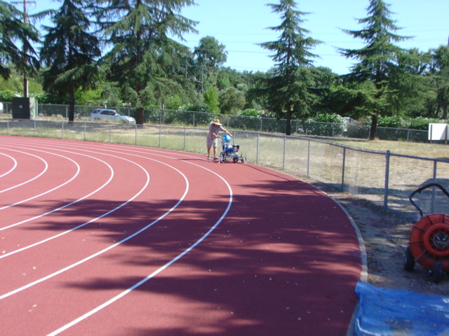 2011 BV Track Resurface
