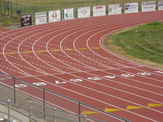 2011 BV Track Resurface
