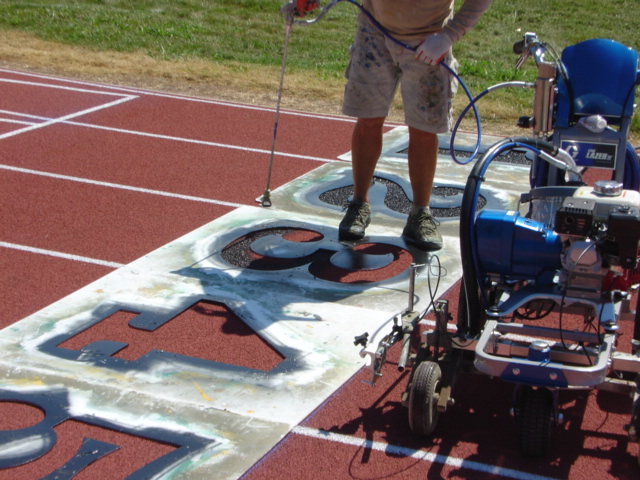 2011 BV Track Resurface