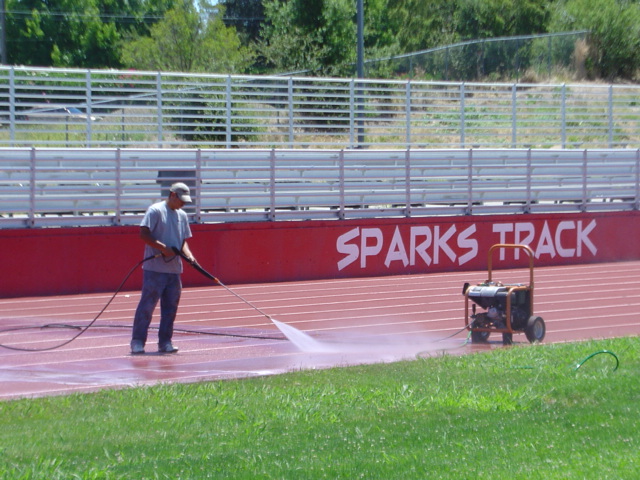 2011 BV Track Resurface