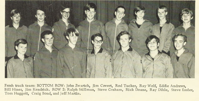 1972 Bella Vista Track and Field Freshman Team Photo