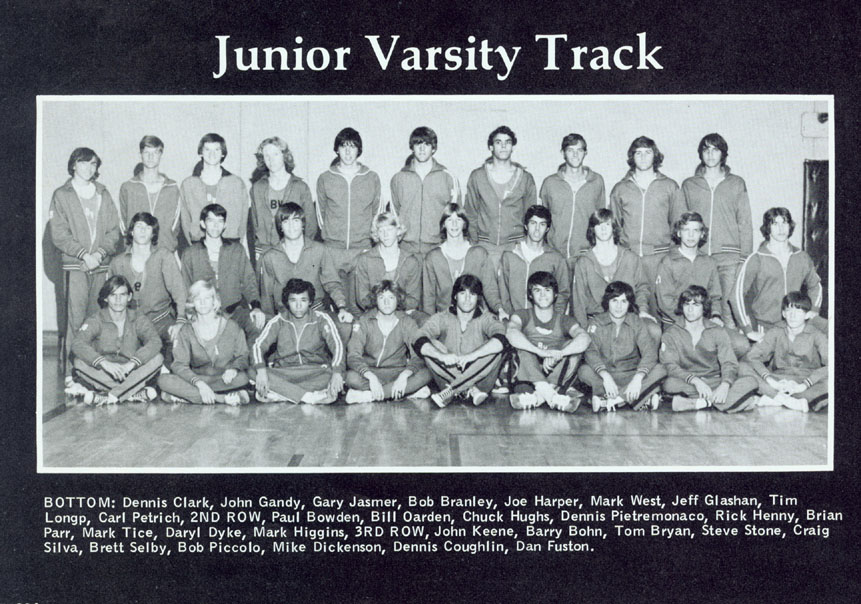 1976 Bella Vista Track and Field Sophomore Boys Team Photo