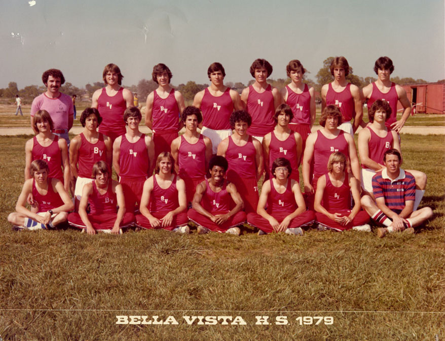 1979 Bella Vista Track and Field Varsity Boys Team Photo