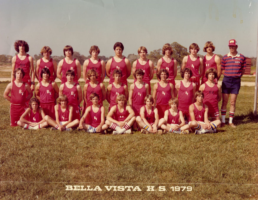 1979 Bella Vista Track and Field Freshman Boys Team Photo