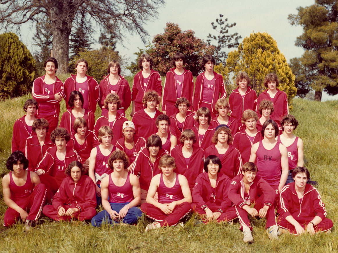 1980 Bella Vista Track and Field Sophomore Boys Team Photo