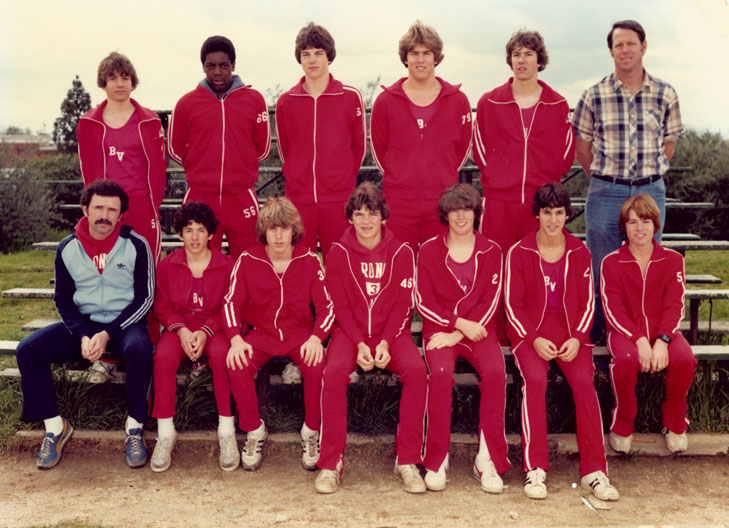 1982 Bella Vista Track and Field Freshman Boys Team Photo