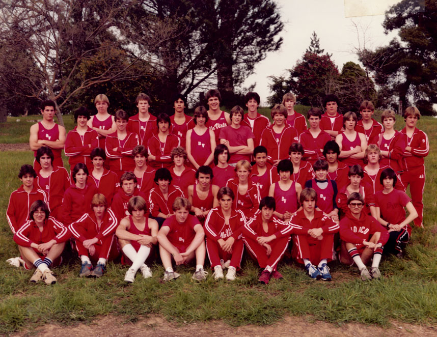 1984 Bella Vista Track and Field Frosh/Soph Boys Team Photo