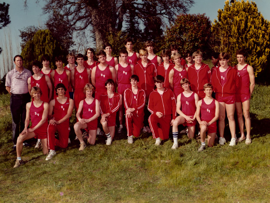 1985 Bella Vista Track and Field Freshman Boys Team Photo