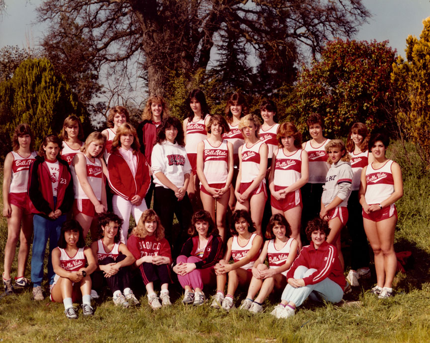1985 Bella Vista Track and Field Girls Team Photo