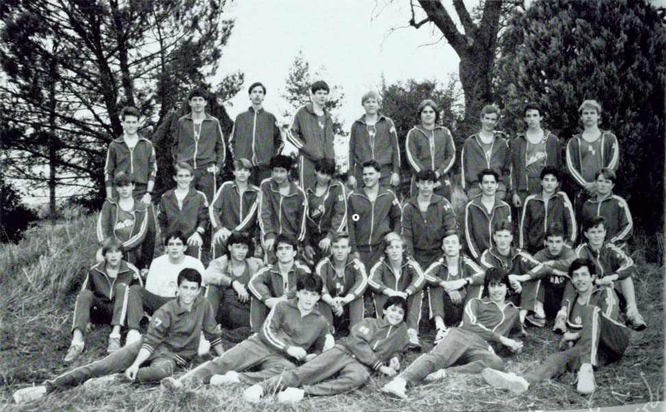 1987 Bella Vista Track and Field Frosh/Soph Team Photo