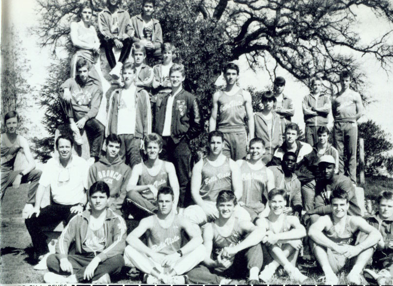 1988 Bella Vista Track and Field Varsity Boys Team Photo