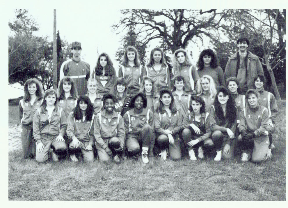 1990 Bella Vista Track and Field Varsity Girls Team Photo