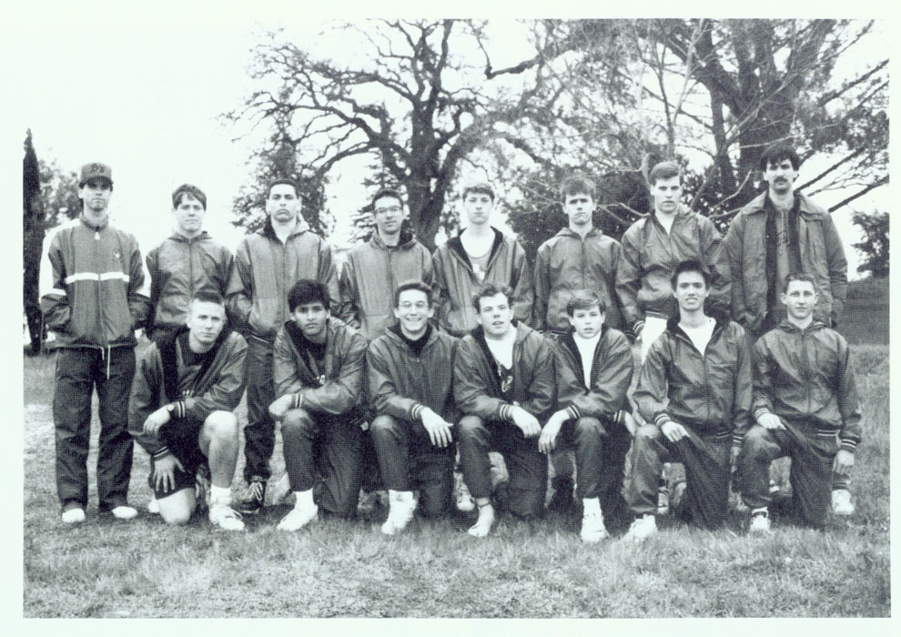 1990 Bella Vista Track and Field Vasity Boys Team Photo