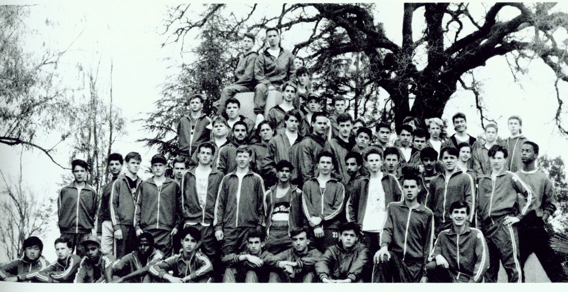 1991 Bella Vista Track and Field F/S Boys Team Photo