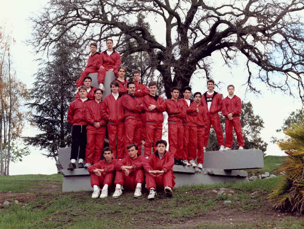 1991 Bella Vista Track and Field Varsity Boys Team Photo
