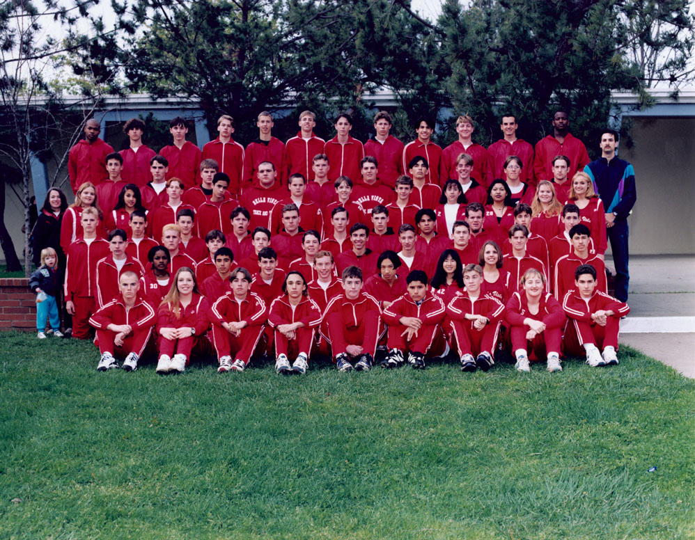 1996 Bella Vista Track and Field Team Photo