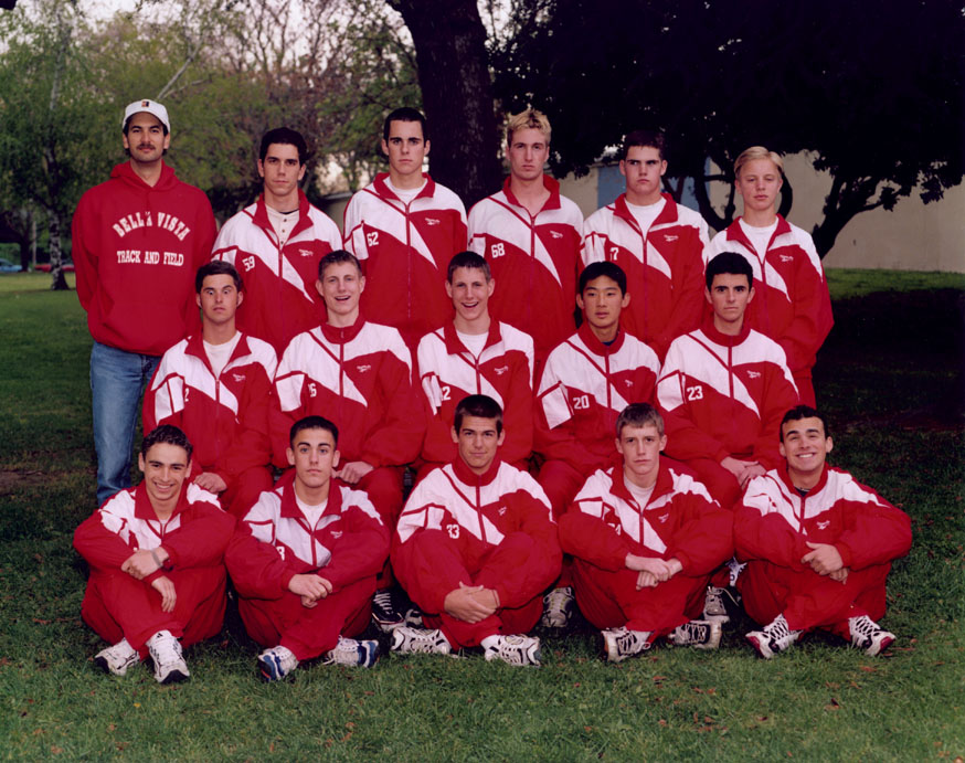 1999 Bella Vista Track and Field Varsity Boys Team Photo