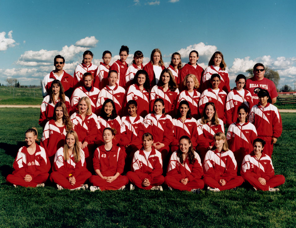 2000 Bella Vista Track and Field Varsity Girls Team Photo