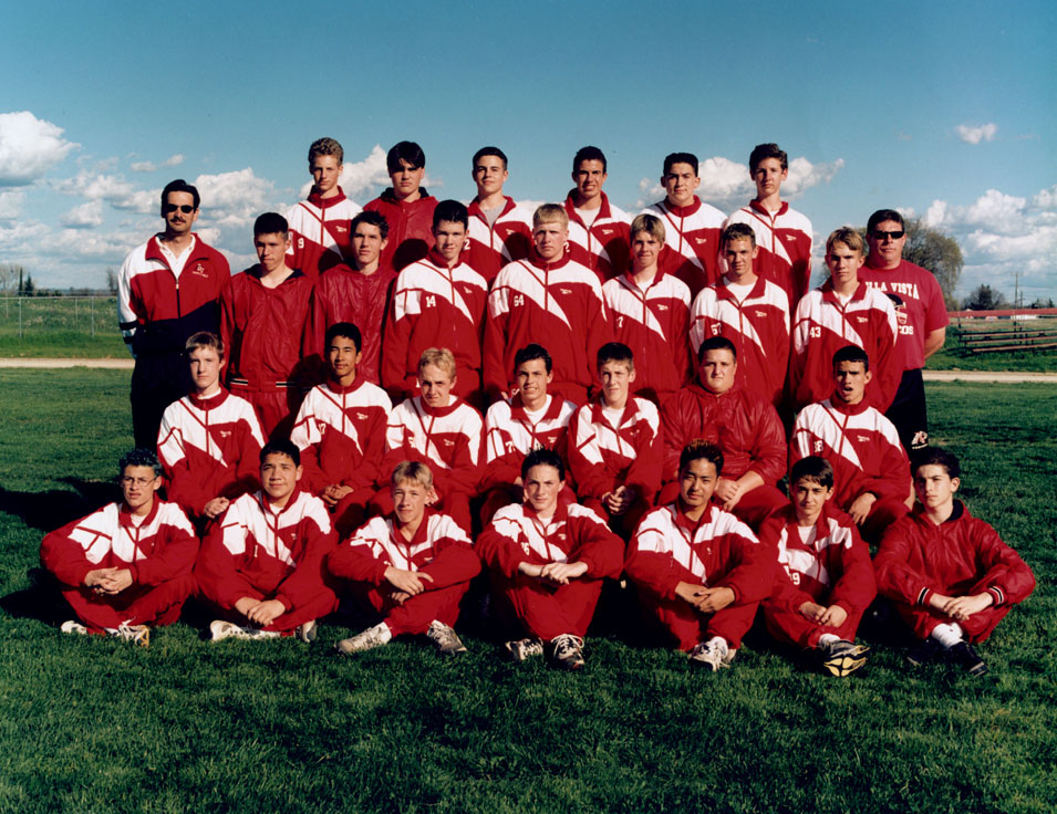 2000 Bella Vista Track and Field F/S Boys Team Photo