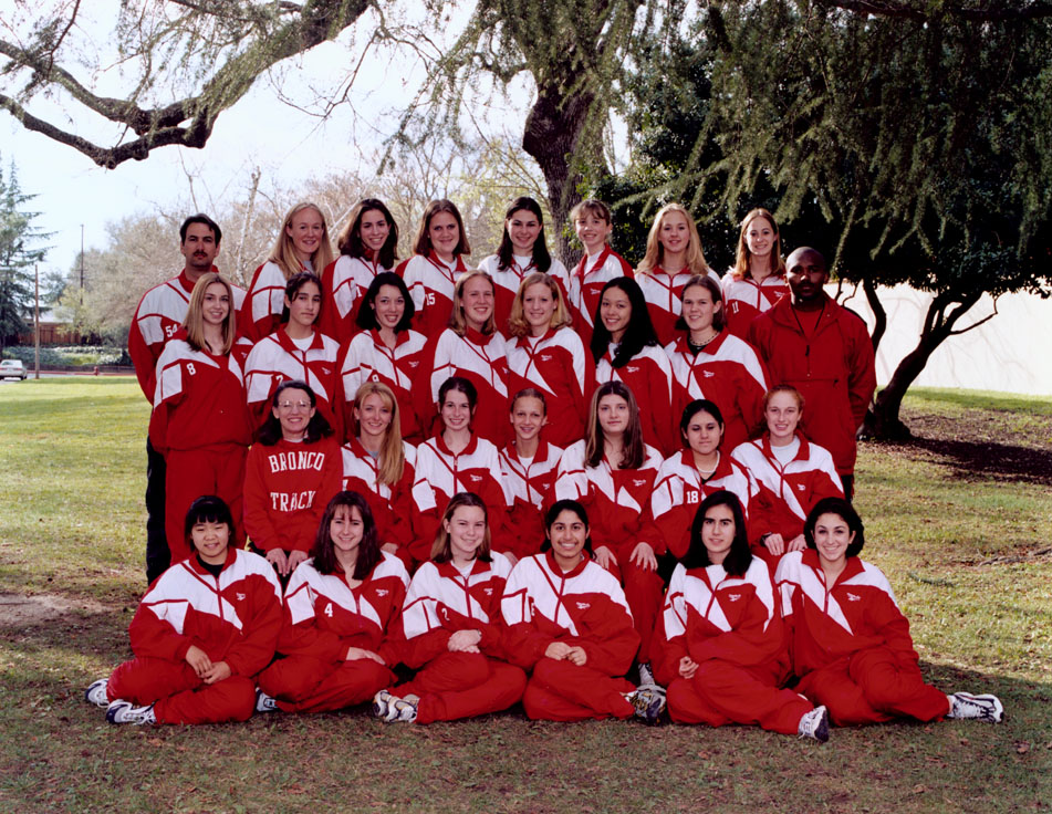 2001 Bella Vista Track and Field Varsity Girls Team Photo