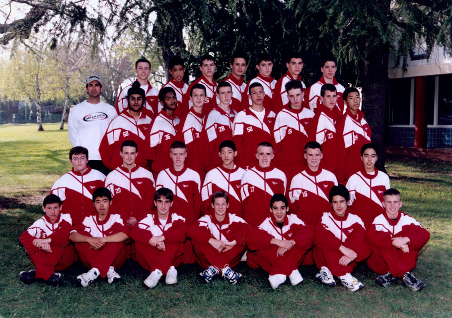2002 Bella Vista Track and Field F/S Boys Team Photo