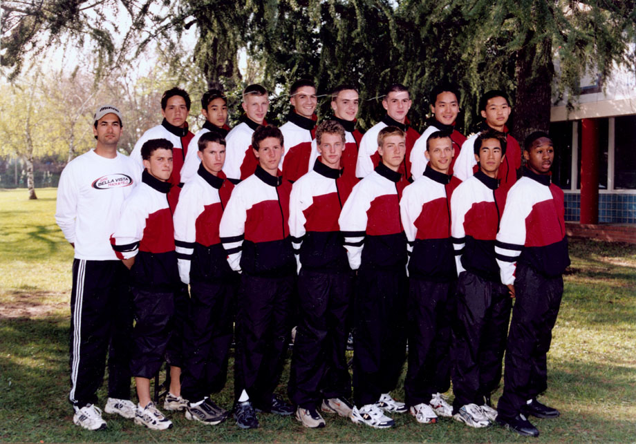 2002 Bella Vista Track and Field Varsity Boys Team Photo