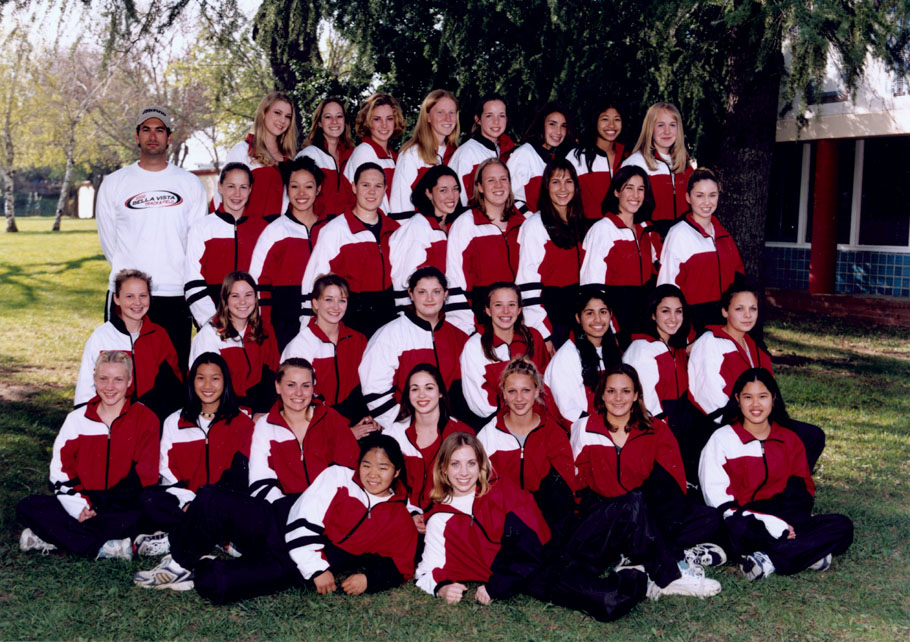 2002 Bella Vista Track and Field Varsity Girls Team Photo