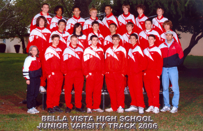 2006 Bella Vista Track and Field F/S Boys Team Photo