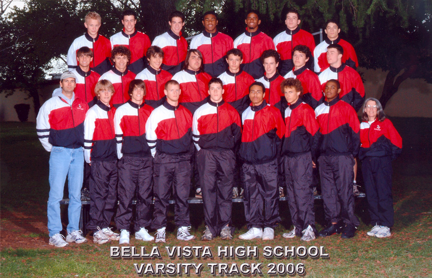 2006 Bella Vista Track and Field Varsity Boys Team Photo