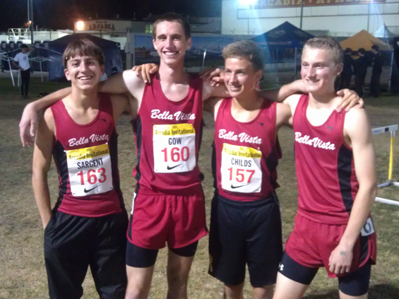 2013 Bella Vista 4 x 1600 Relay School Record Team