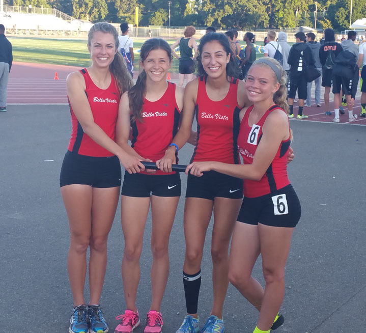 2015 Bella Vista Girls 4 x 400 Relay