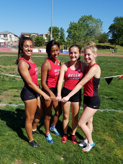 2018 Bella Vista Girls Sprint Relay